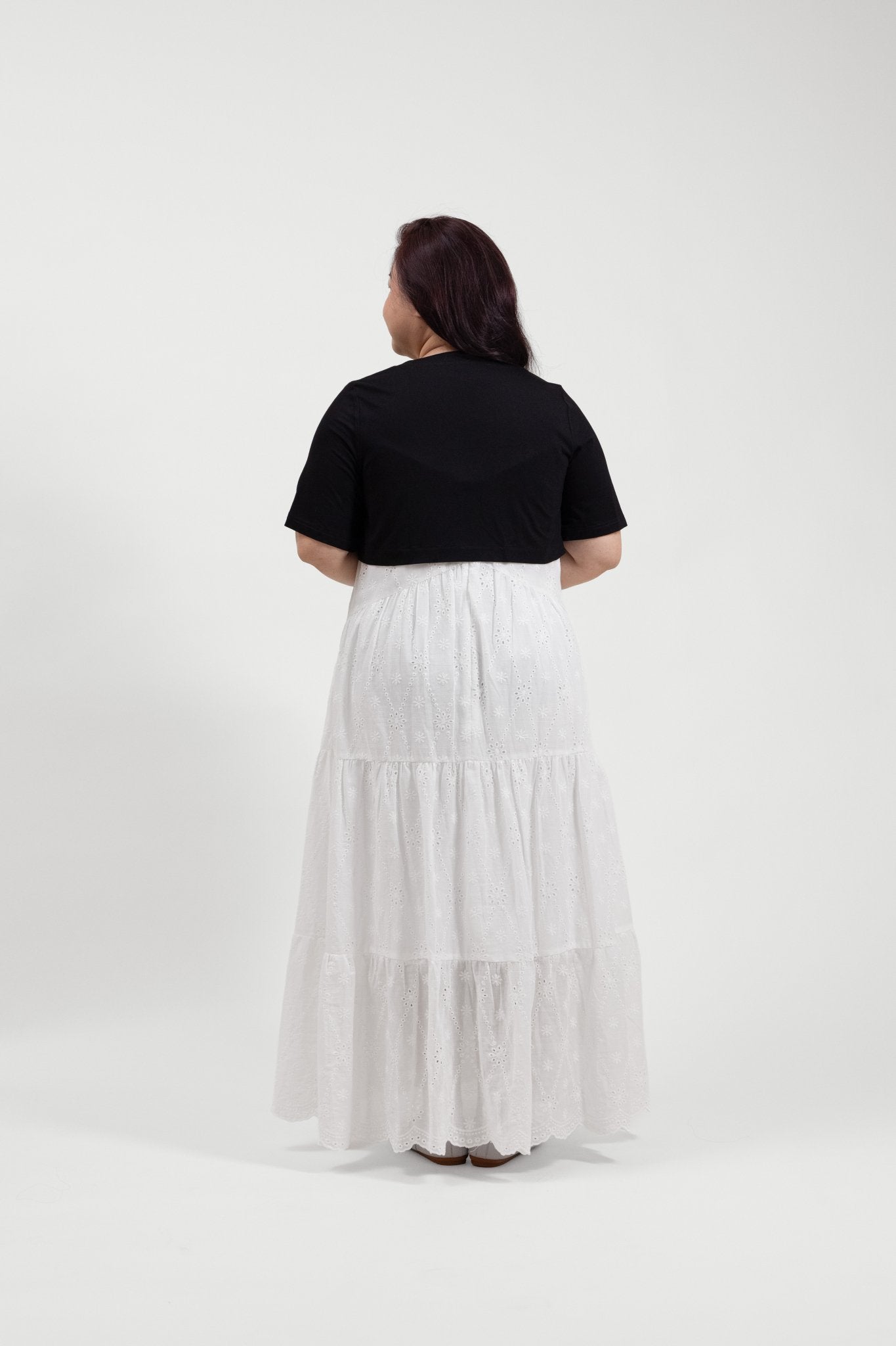 Black Short Sleeve Cropped Bolero Jacket - Bubbly